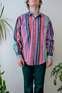 Nineties Striped Wrangler Shirt