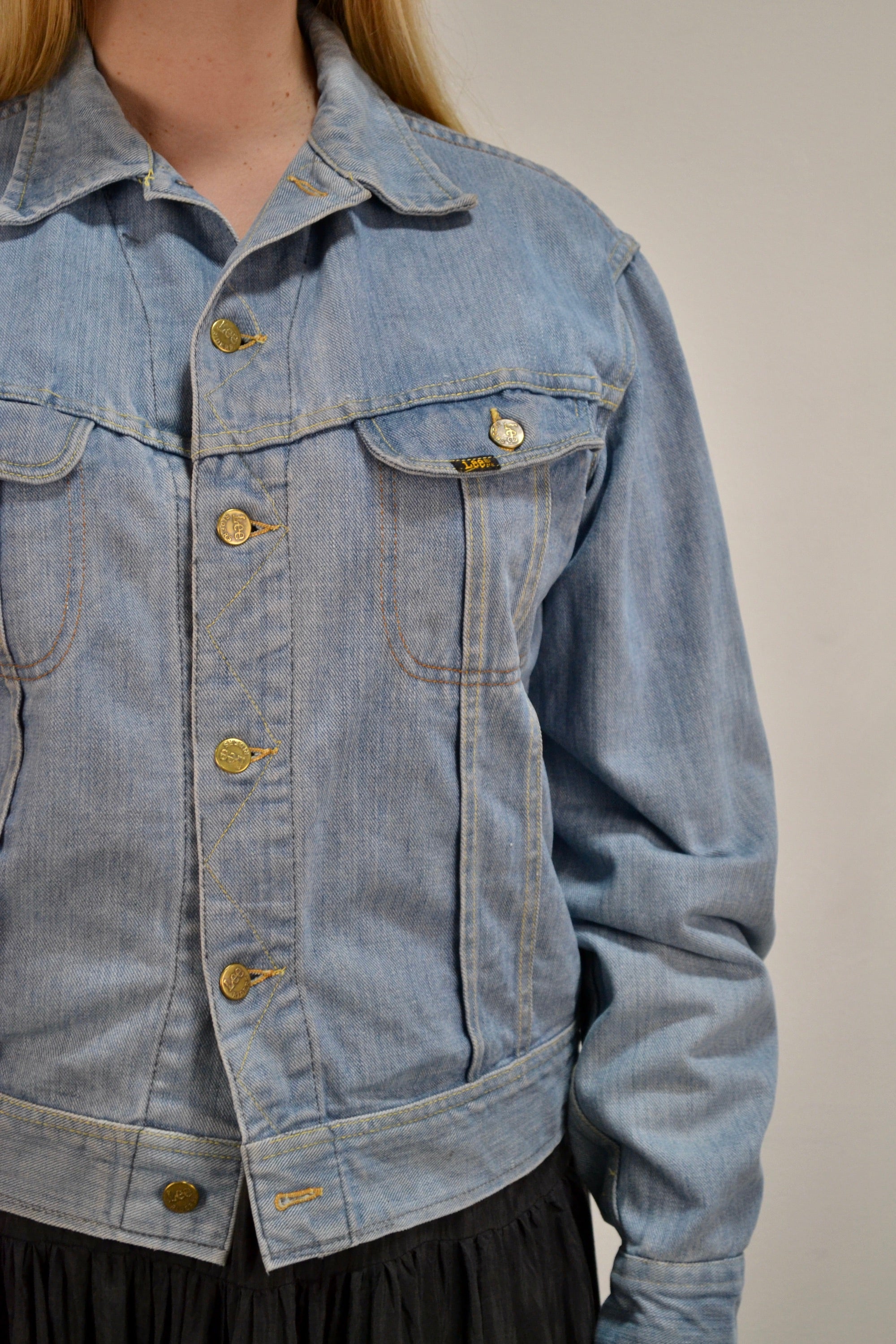 70s Sanforized Lee Denim Jacket