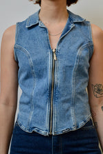 Harley Denim Top