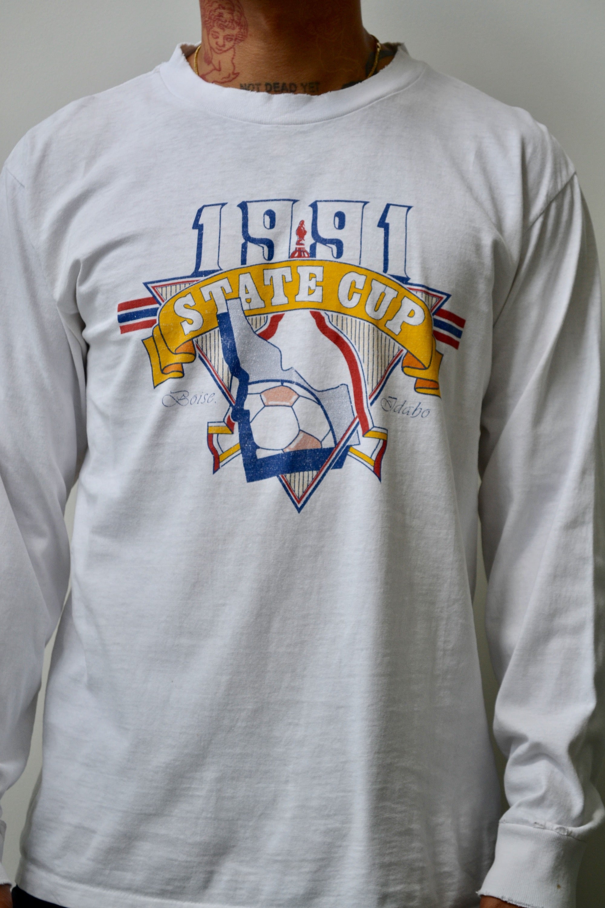 1991 Boise Idaho State Cup Tee