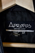 Y2K Sporty Spice Pleather Jacket