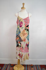Y2K Patchwork Flutter Dress