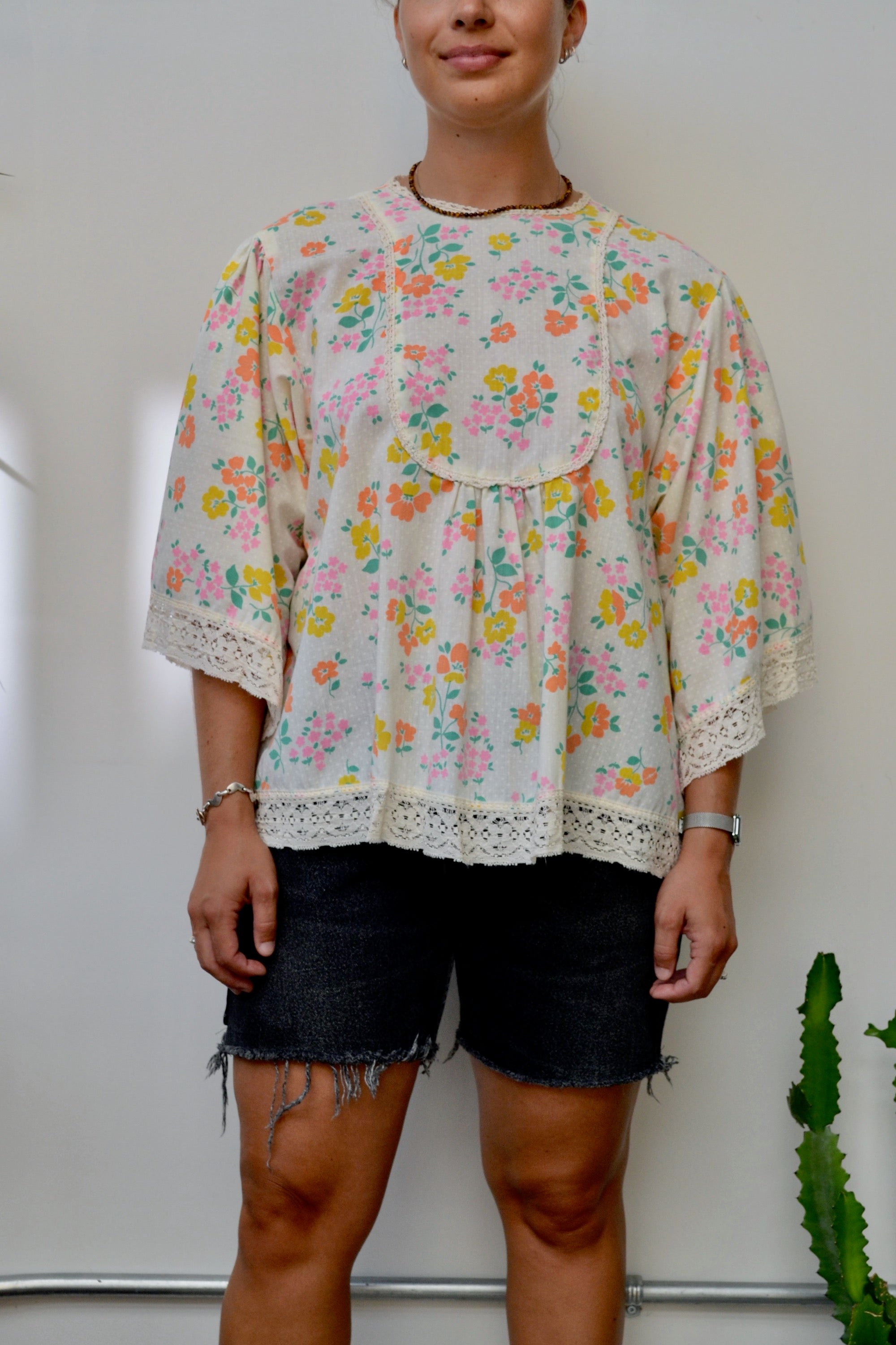 60s/70s Peasant Blouse