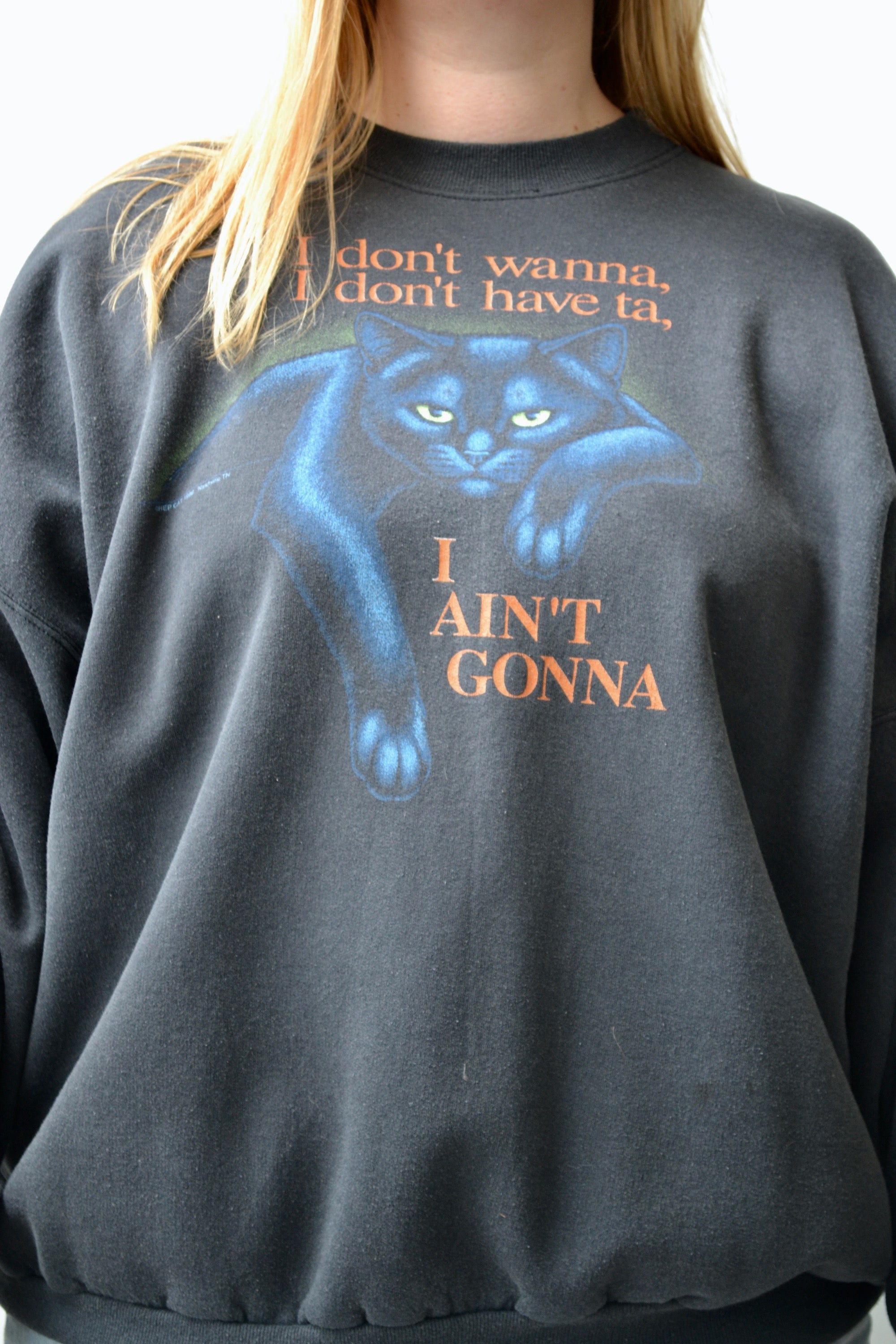 Black Cat Sister Sweatshirt