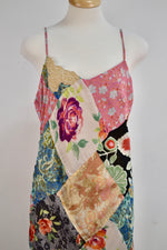 Y2K Patchwork Flutter Dress
