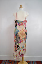 Y2K Patchwork Flutter Dress