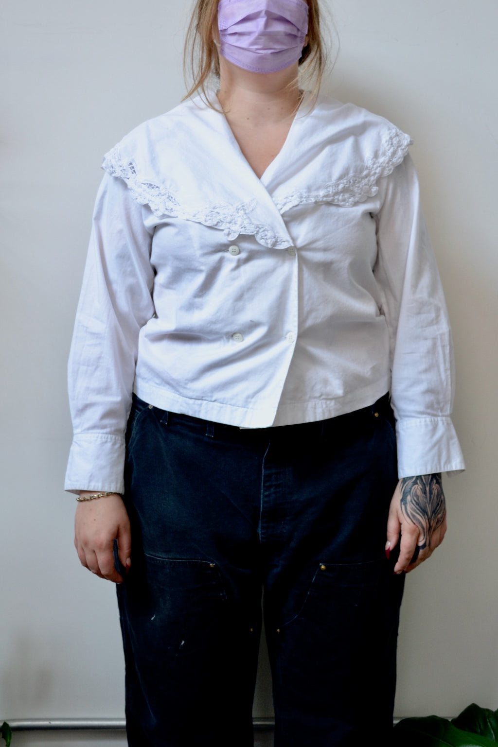 Eighties Cotton Blouse