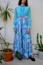 Freaky Floral Seventies Jumpsuit