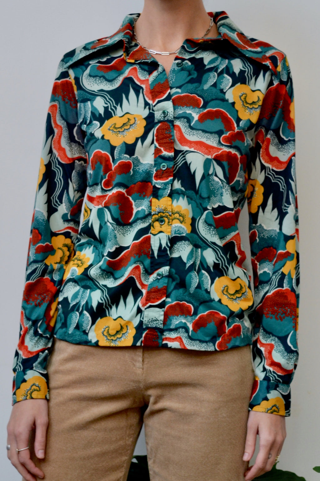 Psychedelic Seventies Button Up
