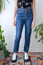 Orange Tab Big E Levi's Dark Wash Jeans