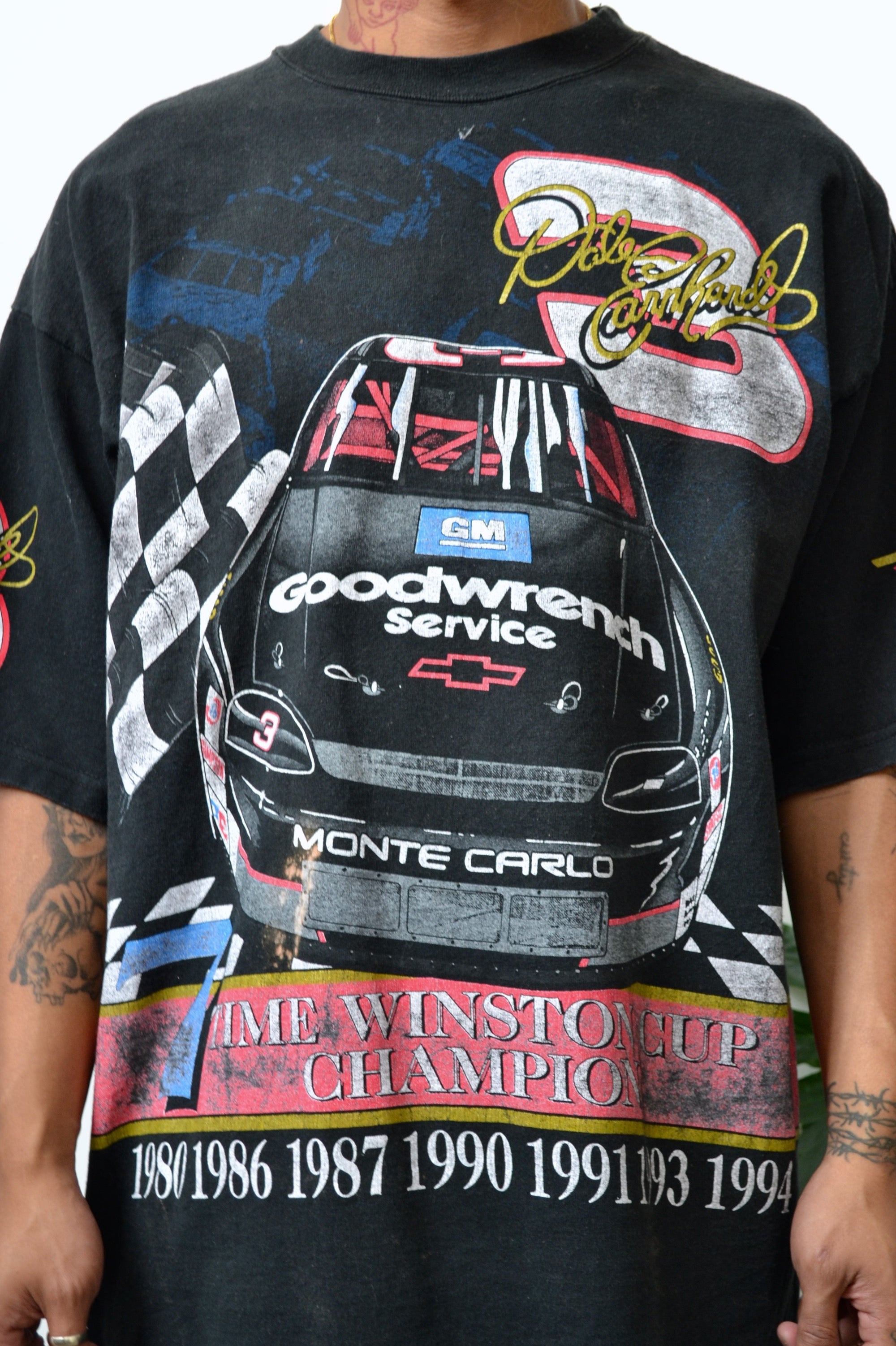 Dale Earnhardt Allover Print Tee