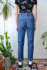 Orange Tab Big E Levi's Dark Wash Jeans