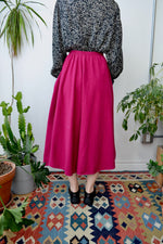 Berry Cotton Skirt