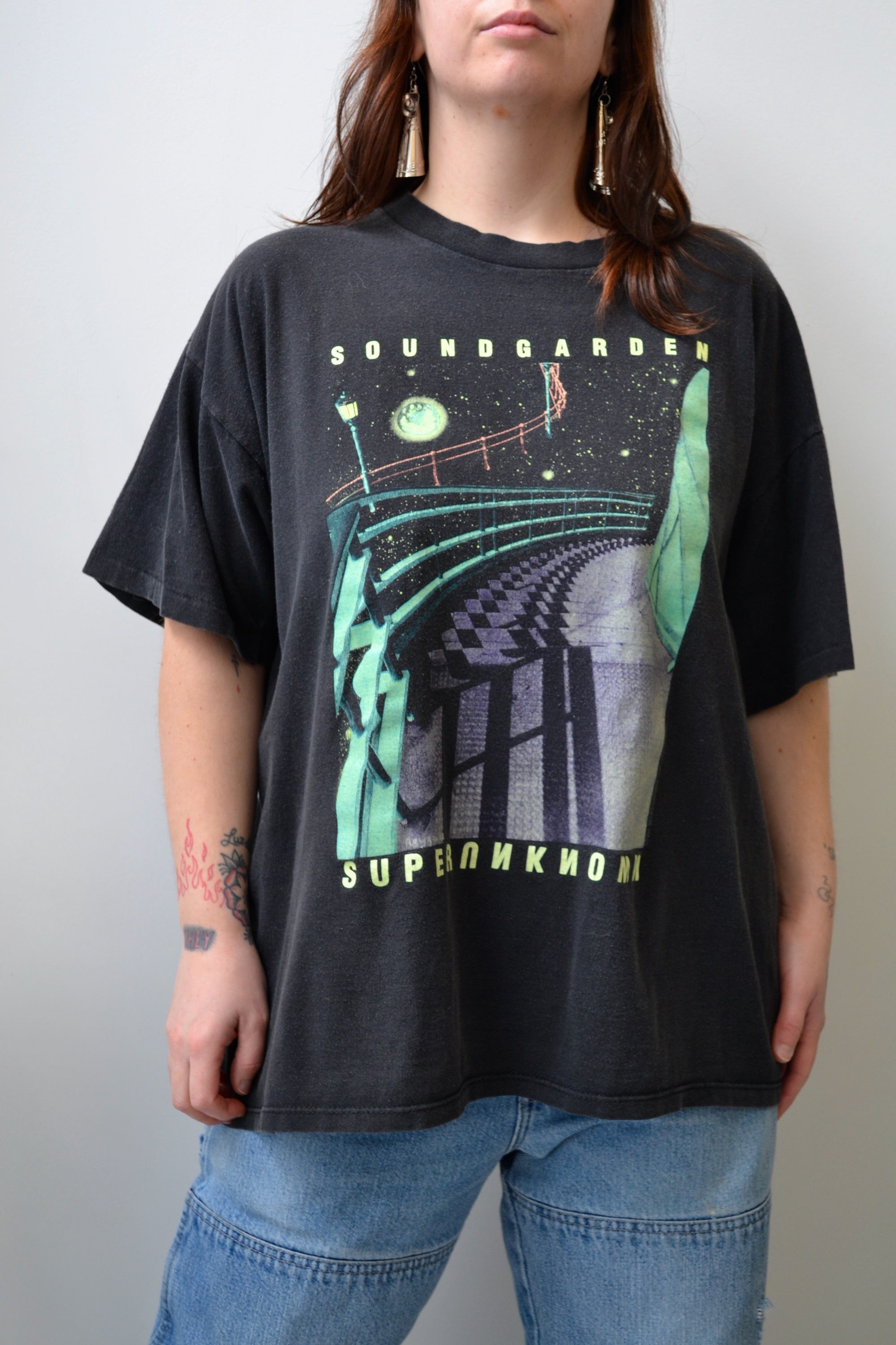 RARE Soundgarden Glow In The Dark Tee