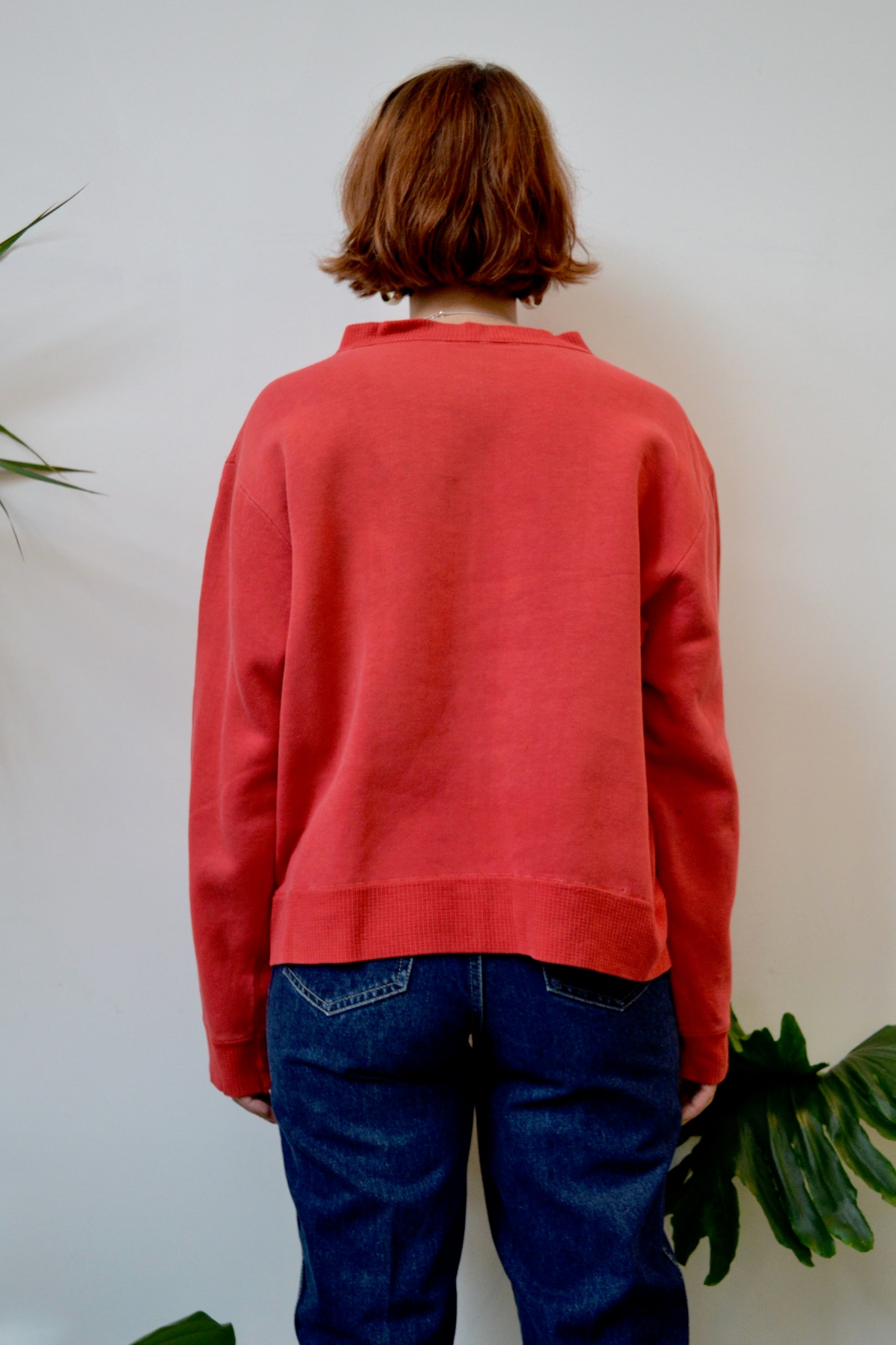 Faded Crimson Vintage Sweatshirt