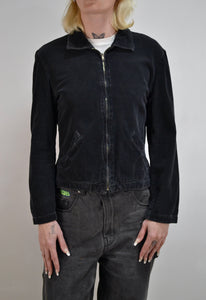 Black Cord Light Jacket