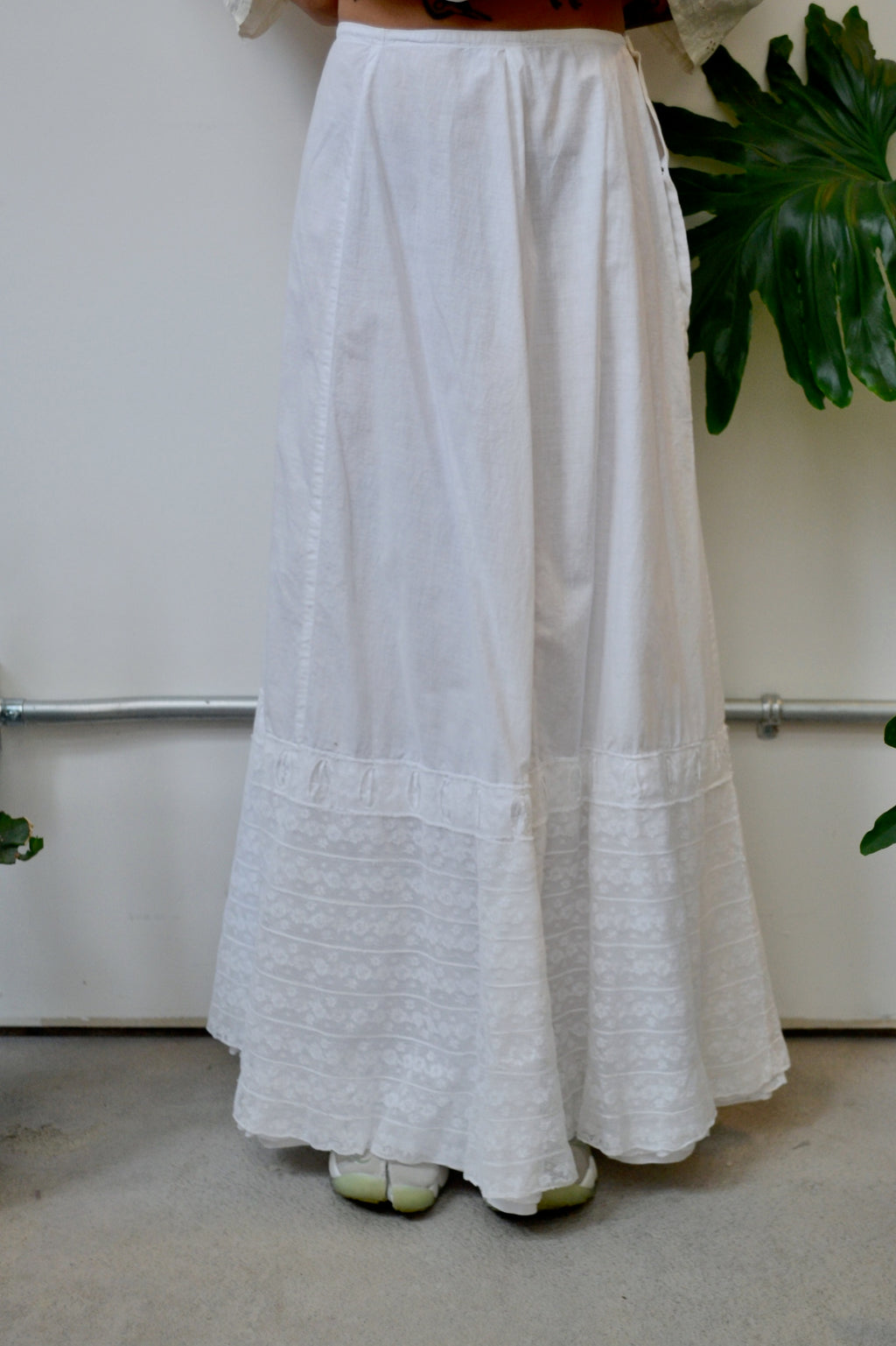 Antique Cotton Petticoat