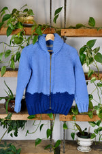 Youth Mary Maxim Fawn Knit Cardigan