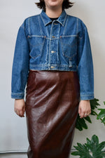 Fun Inspired Cropped Denim Jacket