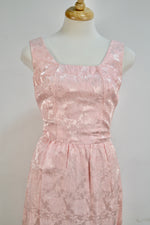Vintage Pink Jacquard Maxi