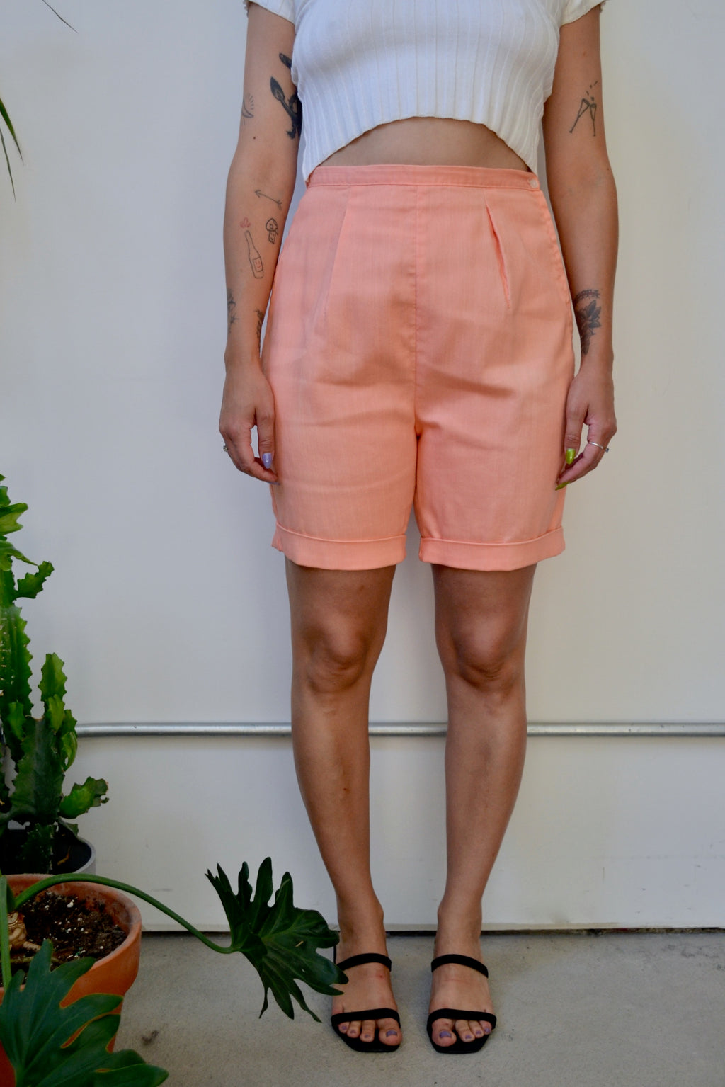 Sixties Peach Shorts