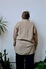 Oska Heavy Linen Button Up