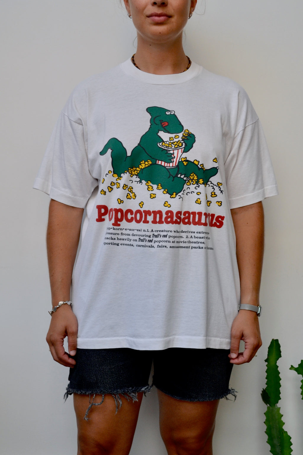 Popcornasaurus Tee