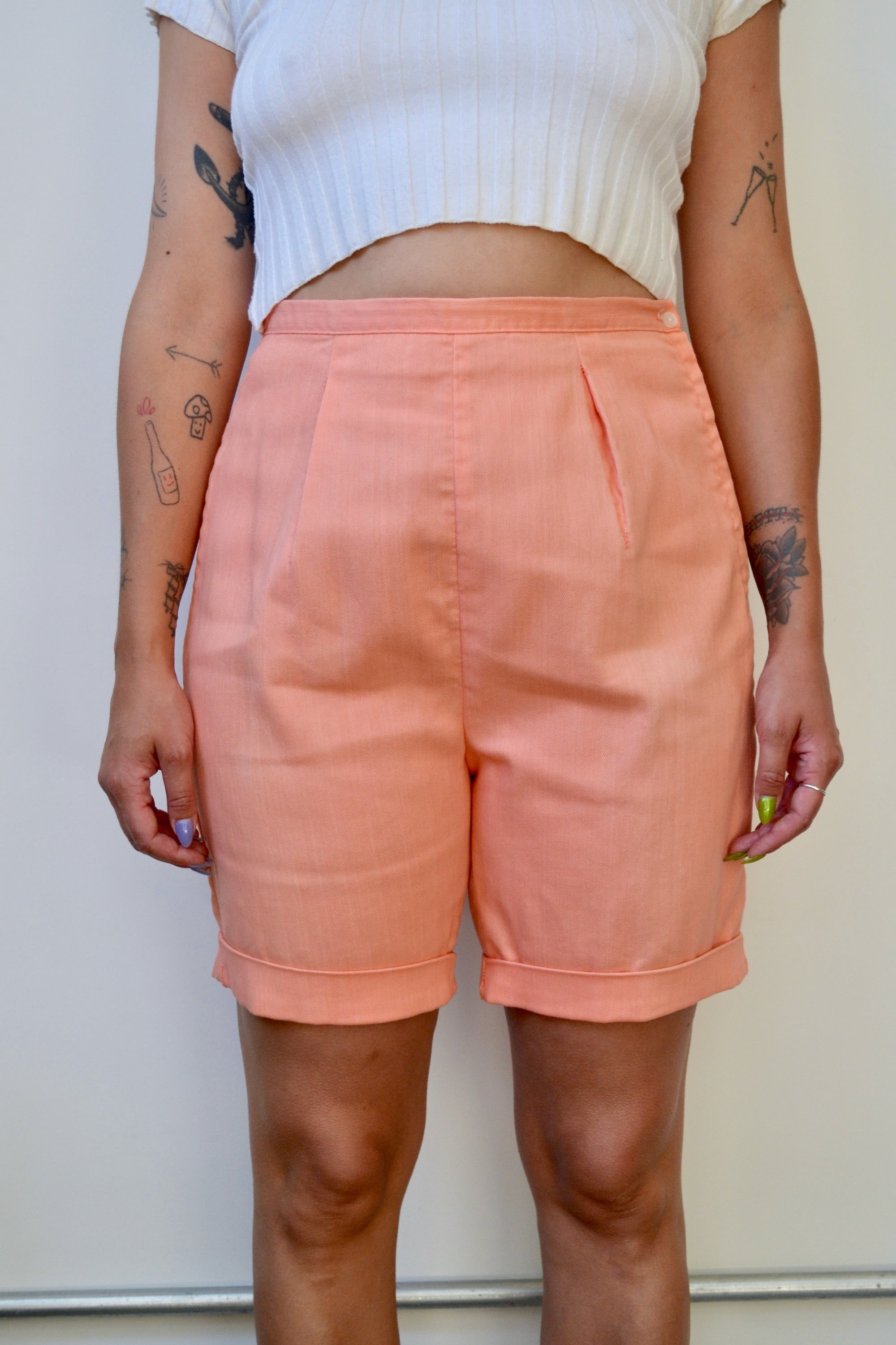 Sixties Peach Shorts