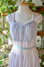 Cotton Candy Nylon "Rest Wear" Lounge Dress