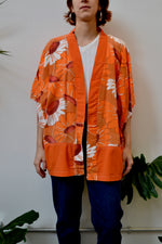 Orange Daisy Robe