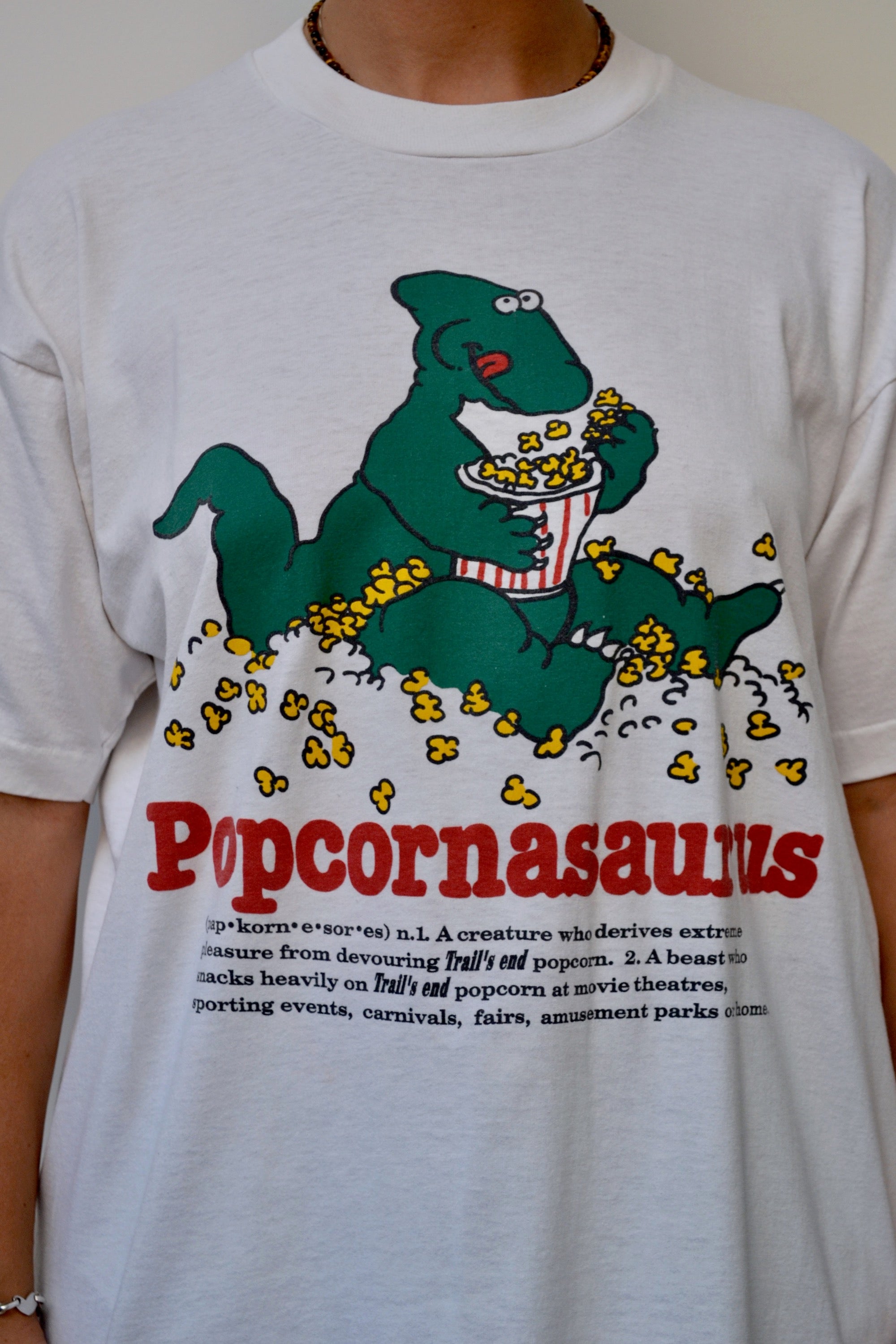 Popcornasaurus Tee