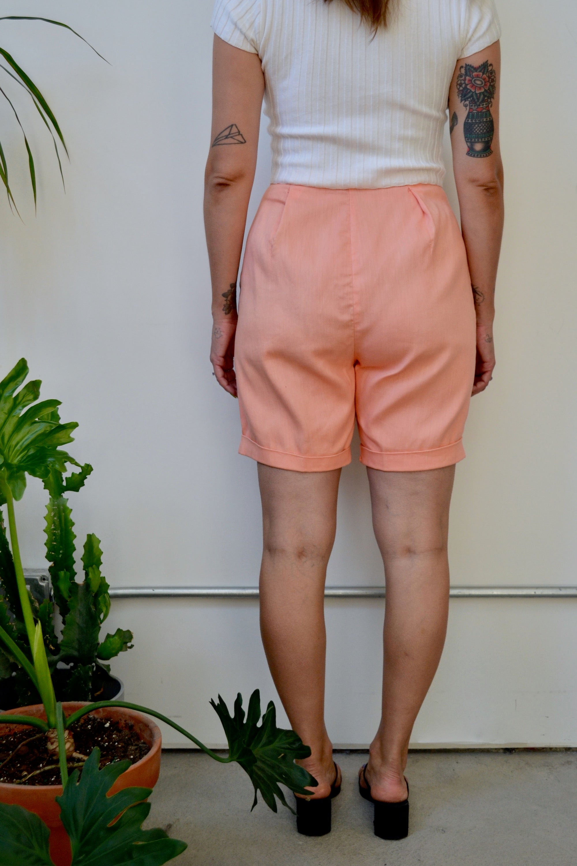 Sixties Peach Shorts