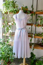 Cotton Candy Nylon "Rest Wear" Lounge Dress