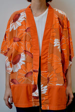 Orange Daisy Robe