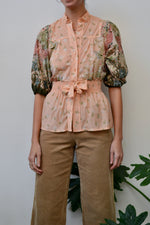 Green Sleeves Blouse