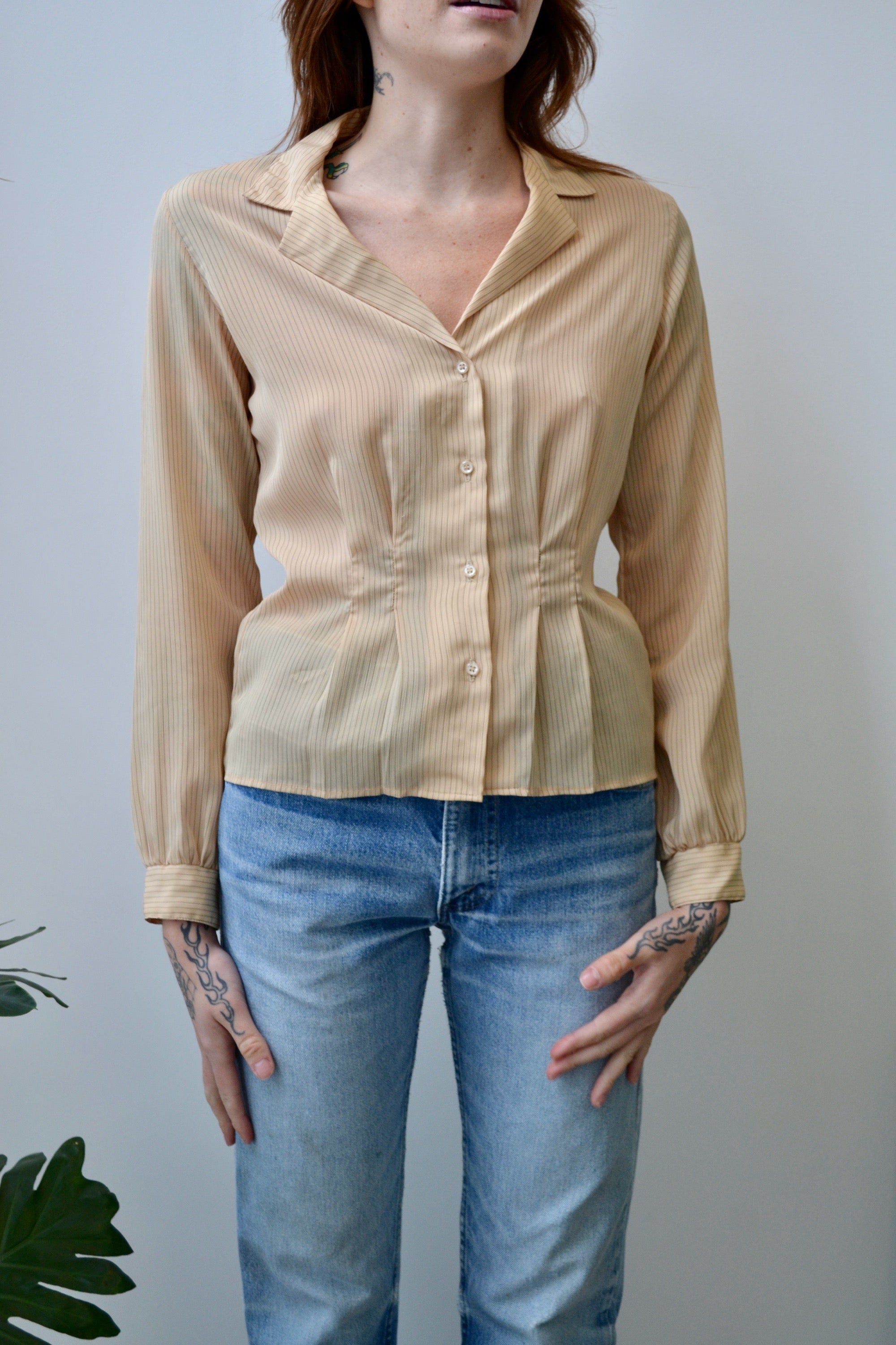 Sandy Stuart Lang Blouse