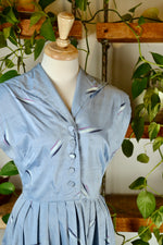 Fifties Brush Stroke Day Dress