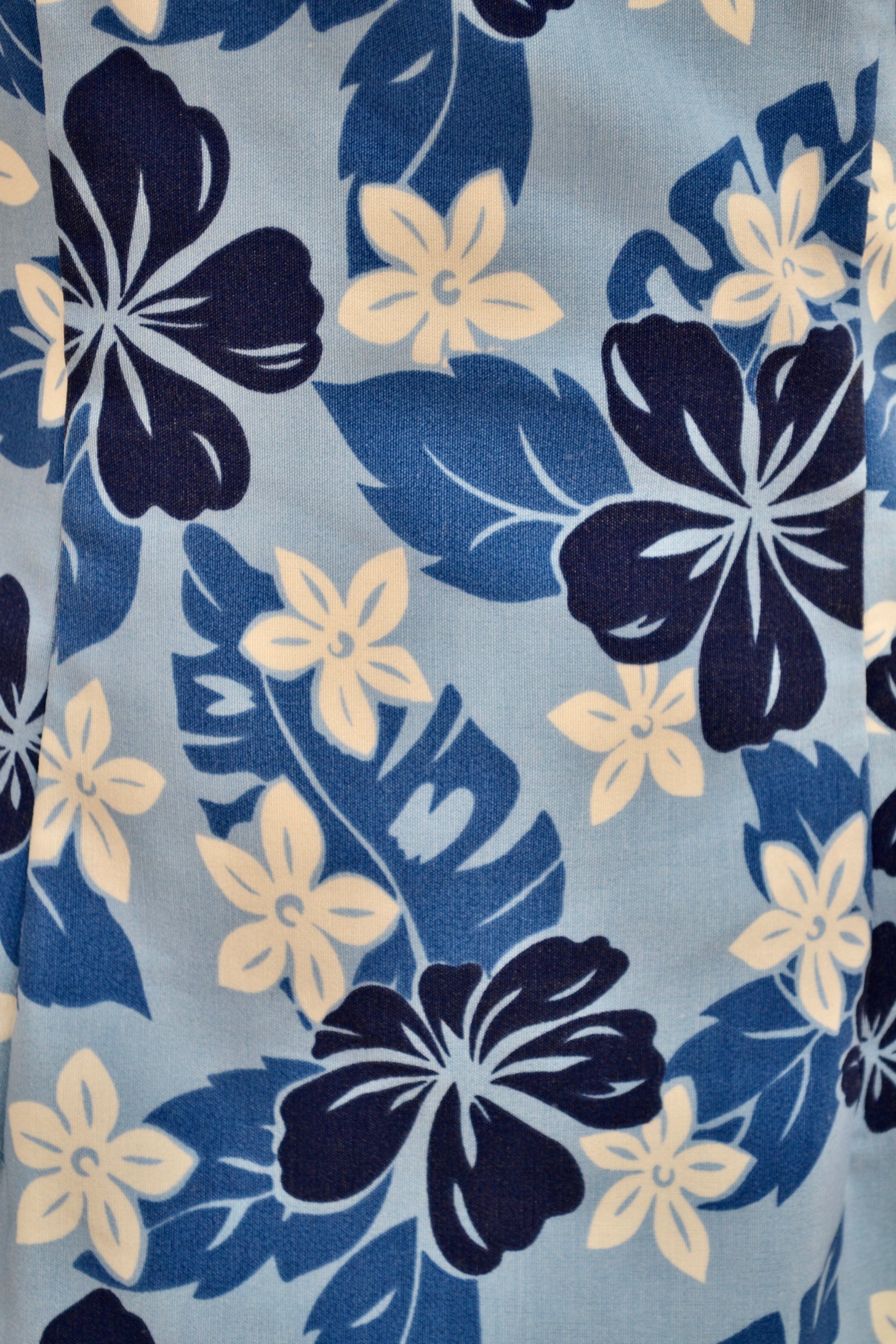 90s Blue Floral Vacay Dress