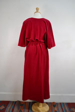Vintage Vanity Fair Raspberry Robe