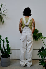 Cream Dee Cee Overalls