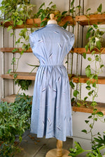 Fifties Brush Stroke Day Dress