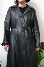 The Perfect Leather Trench