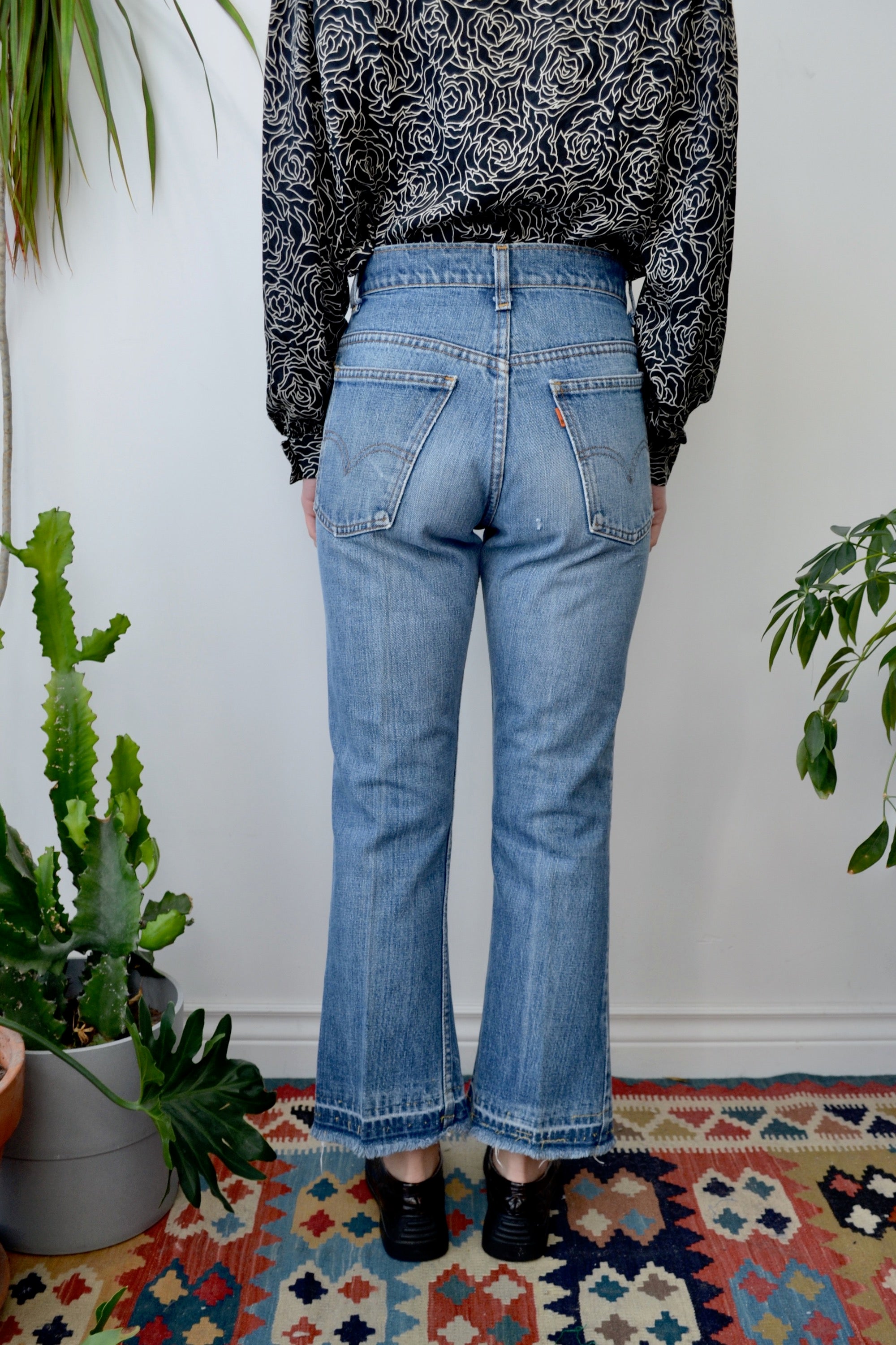 Seventies Raw Edge Kick Flare Levi's