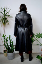 The Perfect Leather Trench