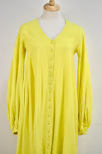 Vintage Lemon Yellow Number