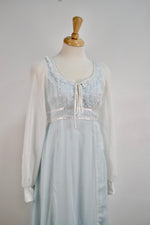 Baby Blue Gunne Sax Prairie Dress