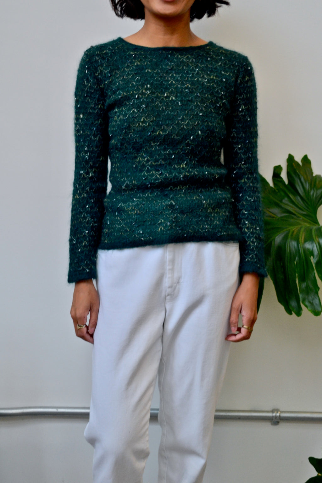 Evergreen Mohair Sweater