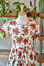 Vintage Floral Dirndl