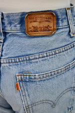 Vintage Distressed Levi Orange Tabs