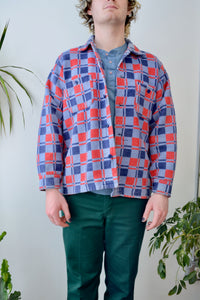 Blue and Red 60s Champion Flannel